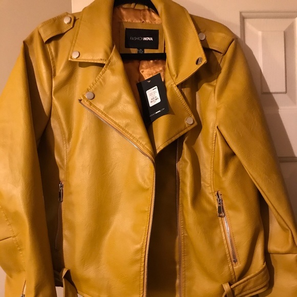 Fashion Nova Jackets & Blazers - Fashion Nova Faux Leather Jacket